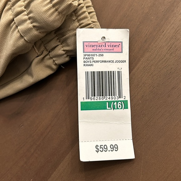 NWT Vineyard Vines Performance Jogger Sz 16 (L) - Picture 8 of 8